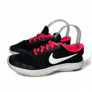 Nike Flex experience 7 pink black and white trainers sneakers shoes 6.5